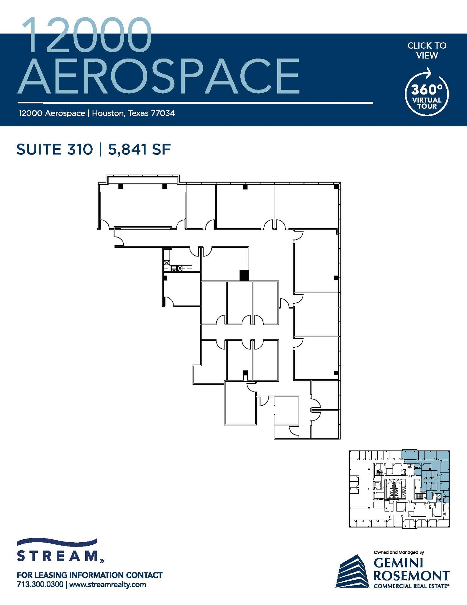 12000 Aerospace Ave, Houston, TX for lease Floor Plan- Image 1 of 1