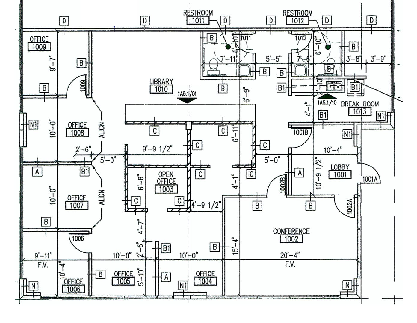 800 N Watters Rd, Allen, TX à louer Plan d’étage- Image 1 de 1