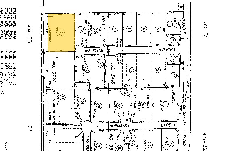1111 Wakeham Ave, Santa Ana, CA for sale - Plat Map - Image 2 of 3