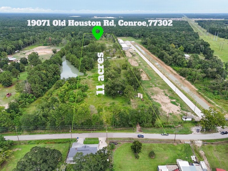 19071 Old Houston Rd, Conroe, TX for sale - Primary Photo - Image 1 of 4