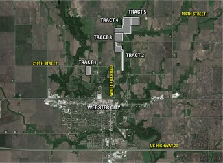 Plus de détails pour 212th Street, Webster City, IA - Terrain à vendre