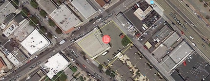 901-909 Laurel St, San Carlos, CA - AERIAL map view
