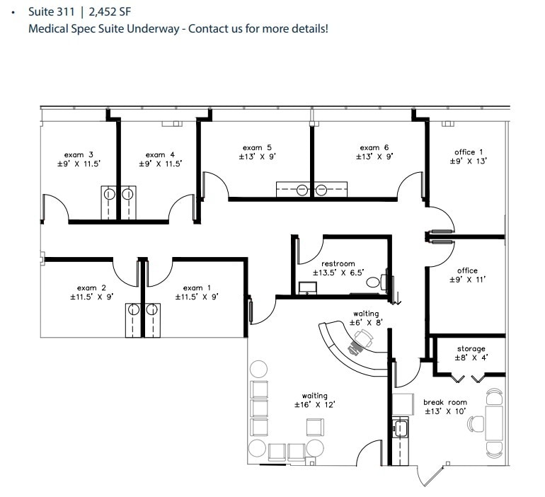 3750 Convoy St, San Diego, CA for lease Floor Plan- Image 1 of 2