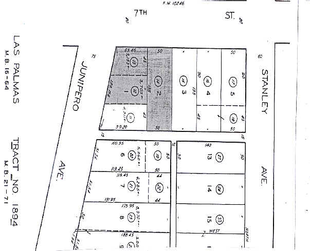 2400 E 7th St, Long Beach, CA à louer - Plan cadastral - Image 2 de 68