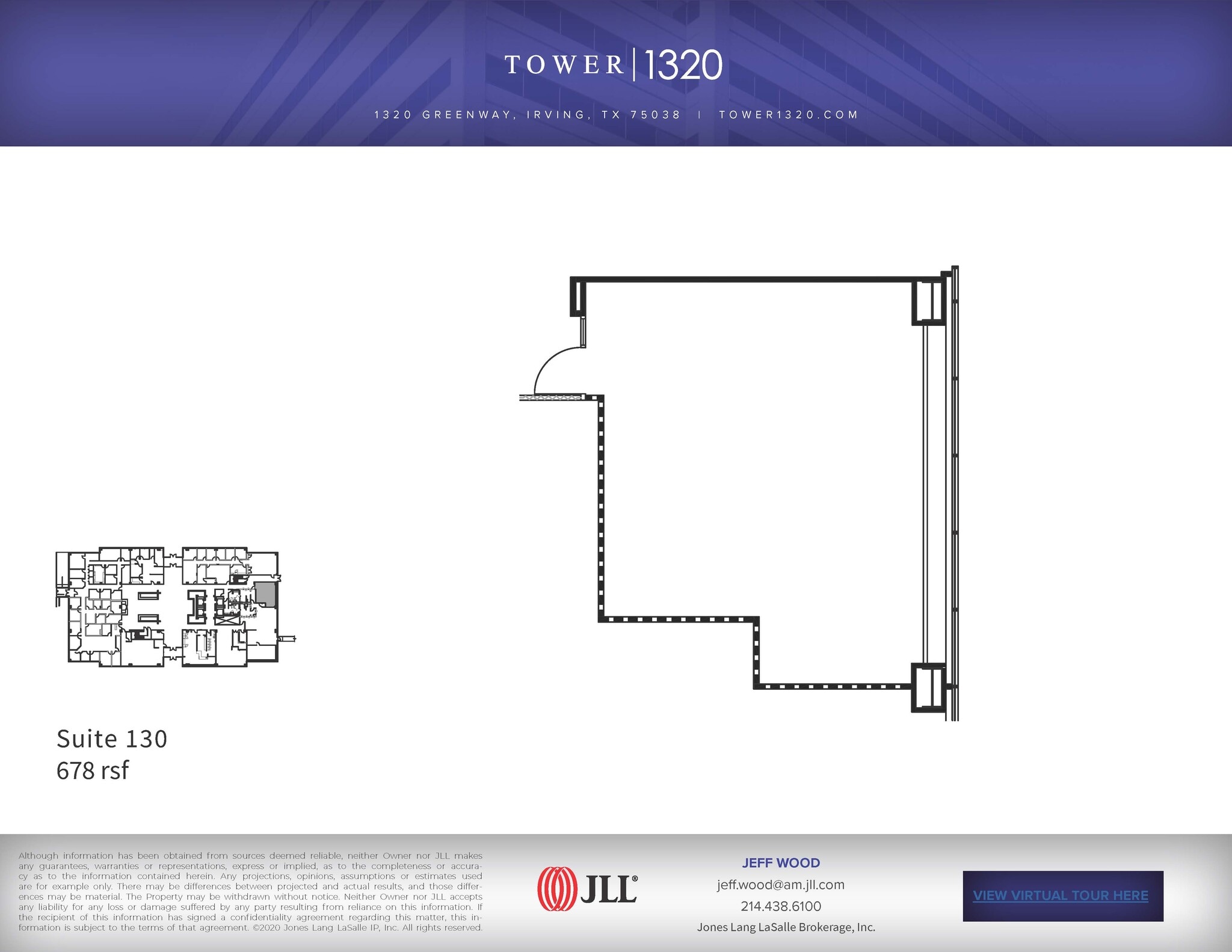 1320 Greenway Dr, Irving, TX à louer Plan d’étage- Image 1 de 1