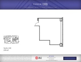 1320 Greenway Dr, Irving, TX à louer Plan d’étage- Image 1 de 1