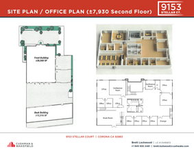 9153 Stellar Ct, Corona, CA à louer Plan de site- Image 1 de 1