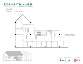 3300 Edinborough Way, Edina, MN à louer Plan d’étage- Image 1 de 2