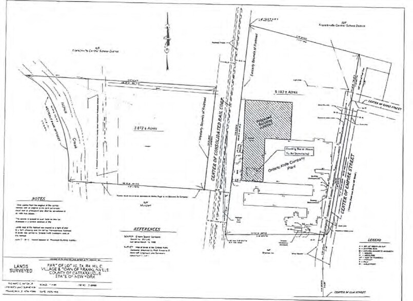26 Empire St, Franklinville, NY à vendre - Plan cadastral - Image 2 de 2
