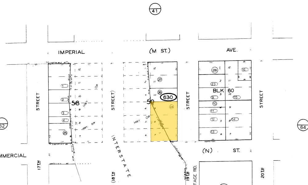 1848 Commercial St, San Diego, CA à vendre Plan cadastral- Image 1 de 1