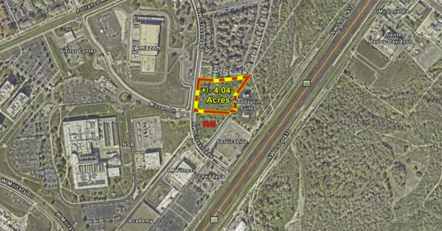 NW Crossroads, San Antonio, TX for sale Aerial- Image 1 of 3