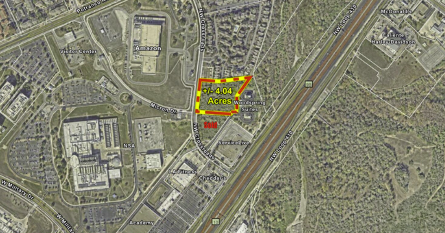 NW Crossroads, San Antonio, TX à vendre Aérien- Image 1 de 3