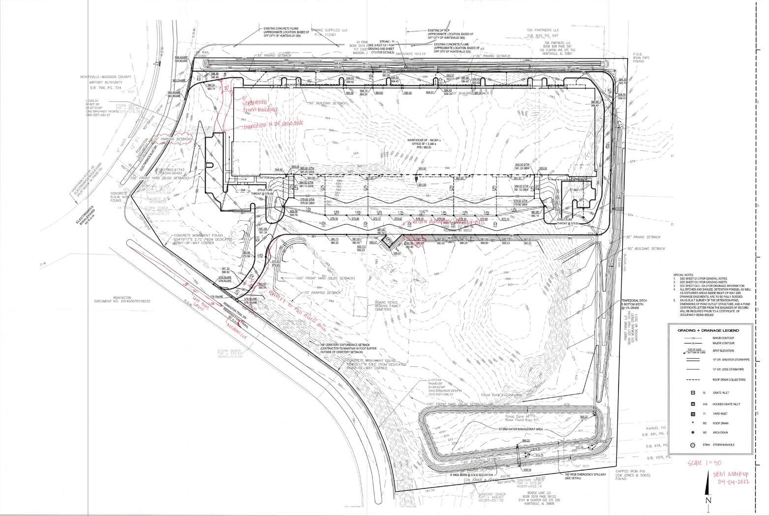 120 Electronics blvd, Huntsville, AL for lease Site Plan- Image 1 of 2
