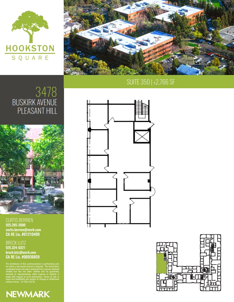 3478 Buskirk Ave, Pleasant Hill, CA for lease Floor Plan- Image 1 of 1