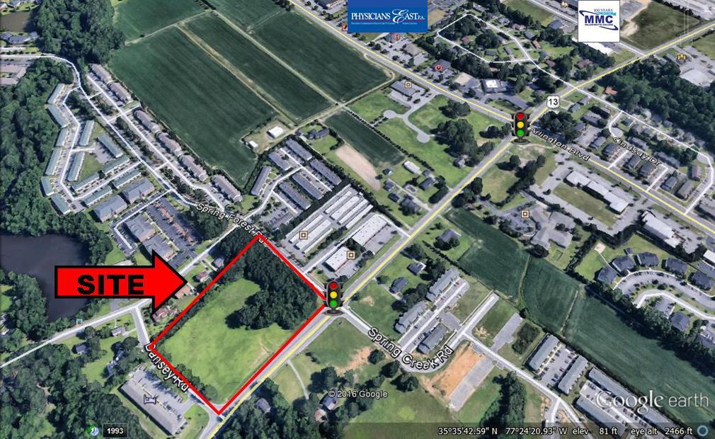 2850 Dickinson Avenue Ext, Greenville, NC à vendre Aérien- Image 1 de 3