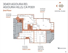 30401 Agoura Rd, Agoura Hills, CA à louer Plan d’étage- Image 1 de 1