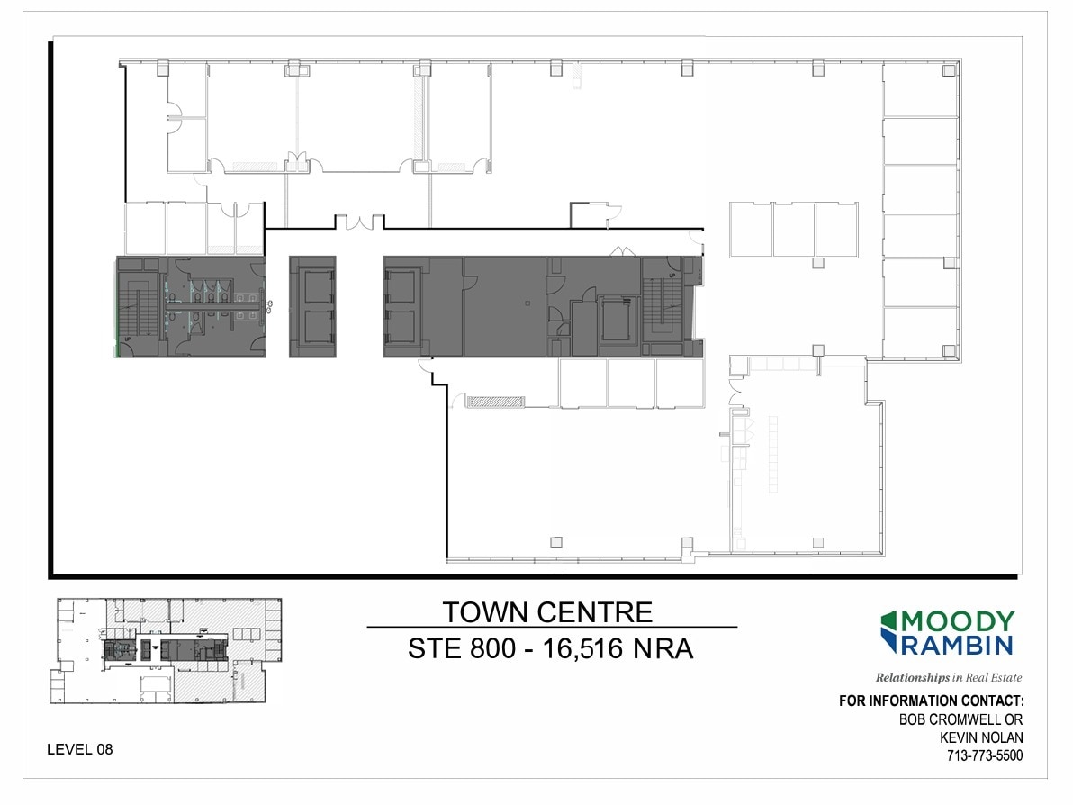 750 Town & Country Blvd, Houston, TX à louer Plan d’étage- Image 1 de 1