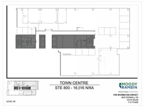 750 Town & Country Blvd, Houston, TX à louer Plan d’étage- Image 1 de 1