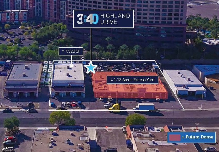 3630-3680 S. Highland Drive, Las Vegas, NV for lease - Building Photo - Image 3 of 9