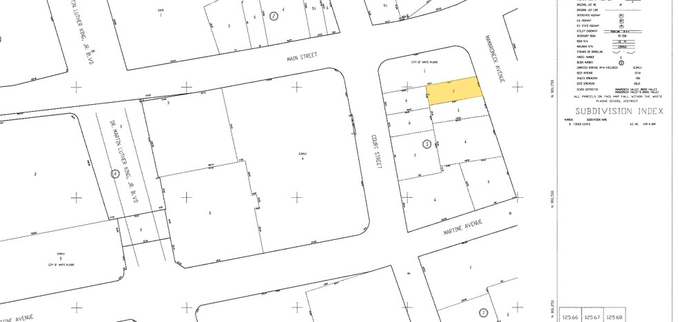 14 Mamaroneck Ave, White Plains, NY à louer - Plan cadastral - Image 3 de 3