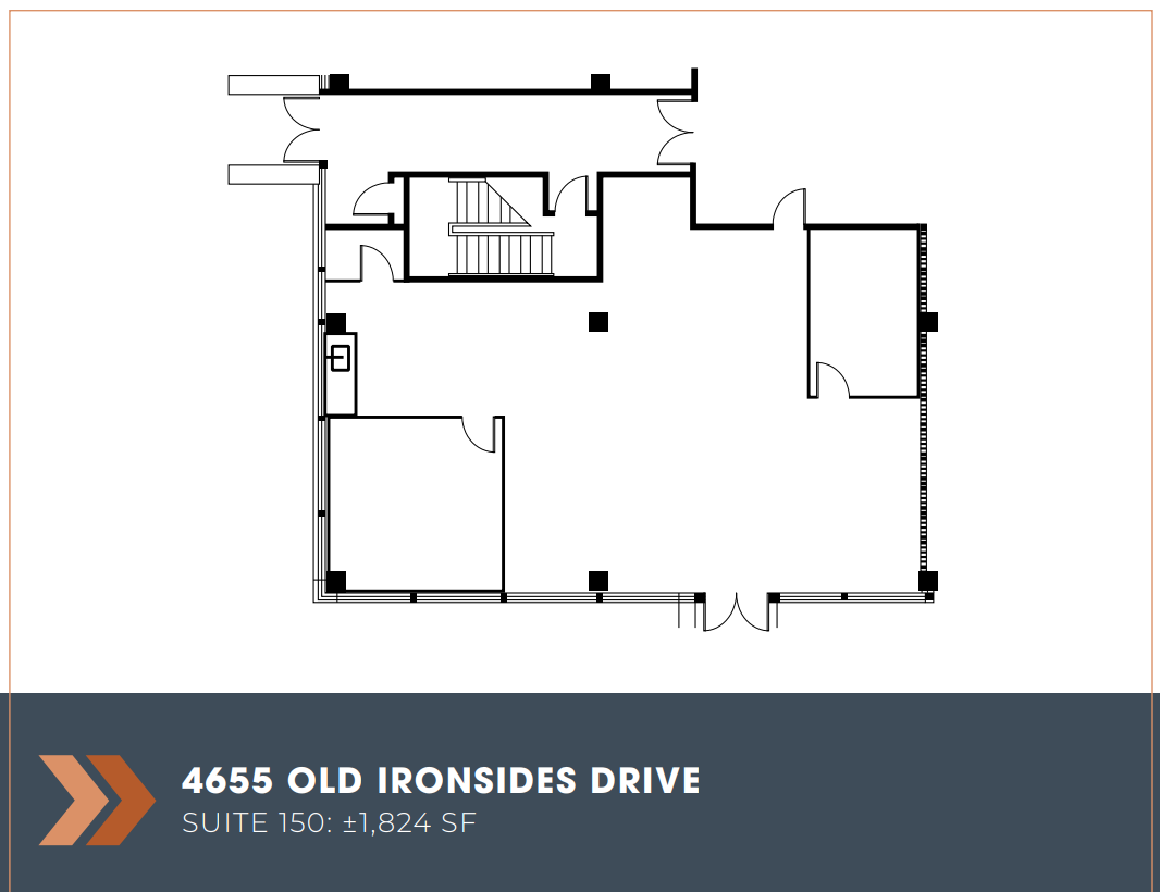 4633 Old Ironsides Dr, Santa Clara, CA à louer Plan d’étage- Image 1 de 1