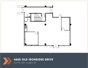4633 Old Ironsides Dr, Santa Clara, CA à louer Plan d’étage- Image 1 de 1
