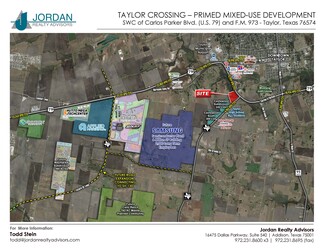 Plus de détails pour 715 CARLOS G PARKER blvd, Taylor, TX - Terrain à vendre