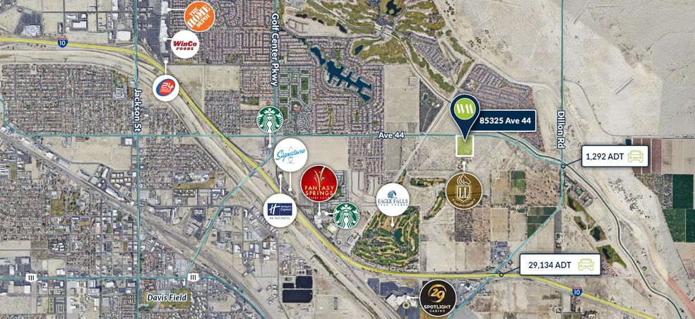 85325 Avenue 44, Indio, CA for sale - Aerial - Image 2 of 5