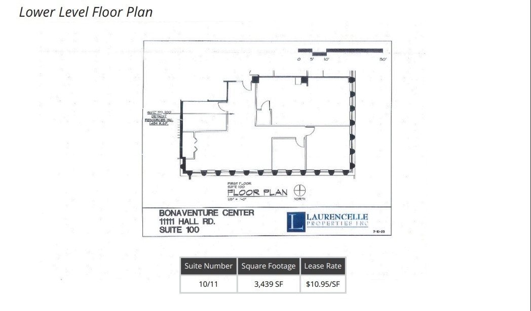 11111 Hall Rd, Shelby Township, MI for lease Floor Plan- Image 1 of 1