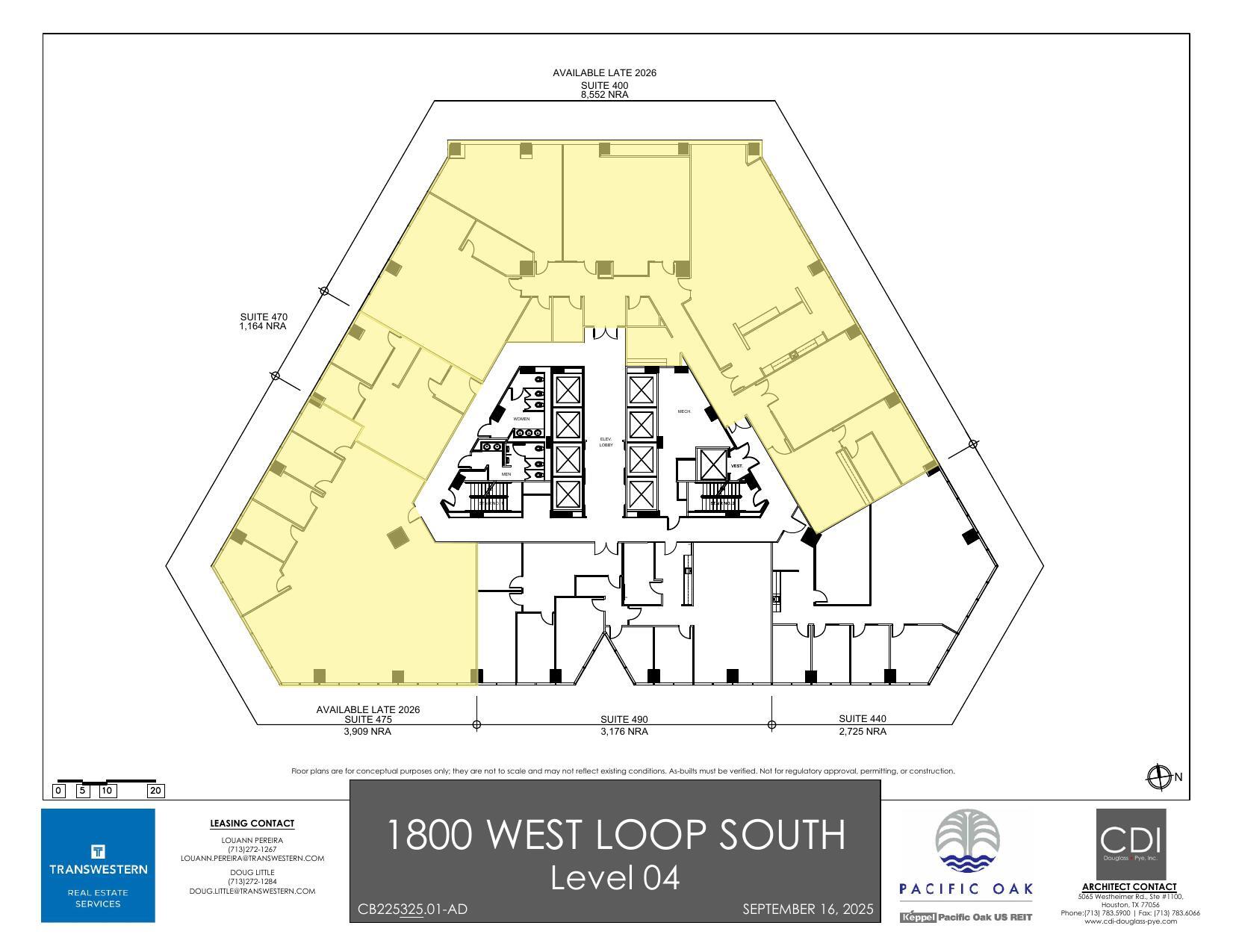 1800 West Loop S, Houston, TX for lease Floor Plan- Image 1 of 1