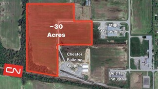 Plus de détails pour USS Enterprise, Du Quoin, IL - Terrain à vendre