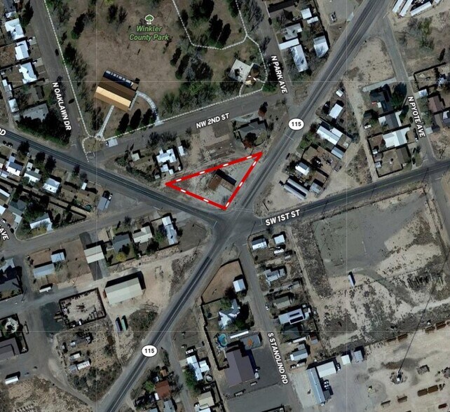 301 Hendricks, Wink, TX à vendre - Photo du bâtiment - Image 2 de 2