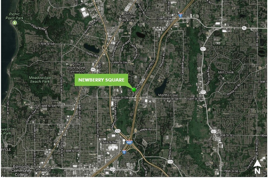 16108 Ash Way, Lynnwood, WA à louer - Aérien - Image 2 de 2