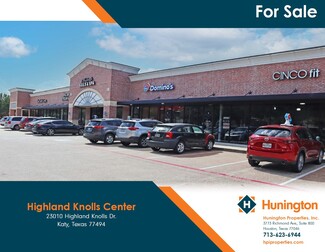 Plus de détails pour 23010 Highland Knolls Dr, Katy, TX - Vente au détail à vendre