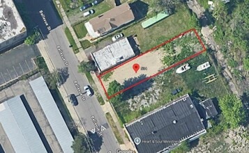 534 Bellevue St, Detroit, MI - Aérien  Vue de la carte
