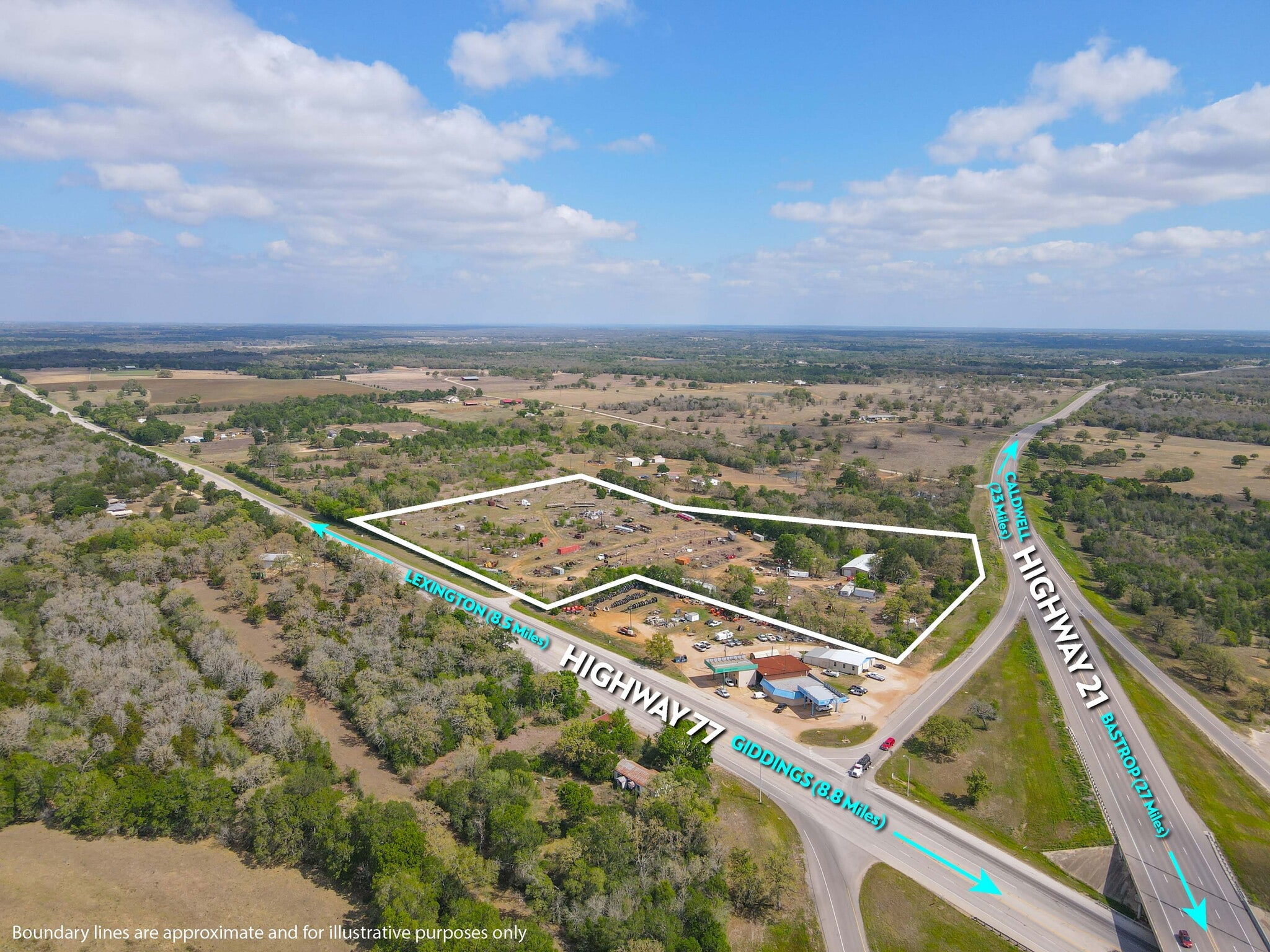 TBD N HWY 77, Lincoln, TX à vendre Aérien- Image 1 de 25
