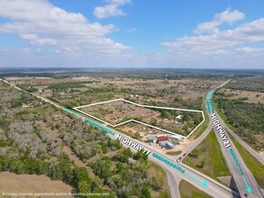 TBD N HWY 77, Lincoln, TX - Aerial map view