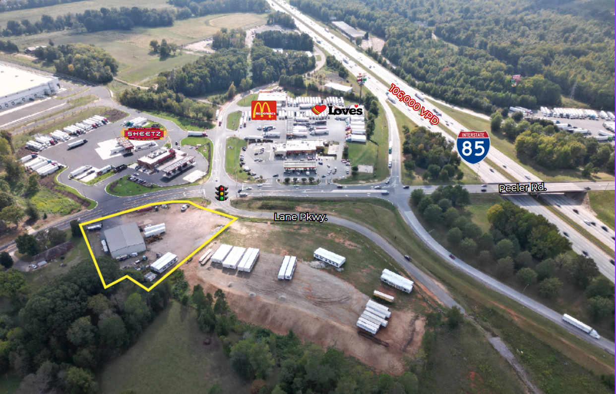 1160 Peeler Rd, Salisbury, NC for lease Aerial- Image 1 of 4