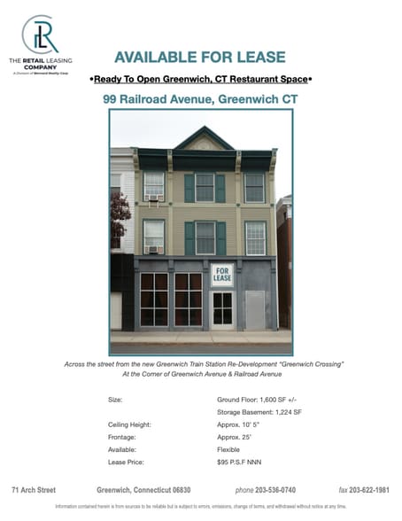 99 Railroad Ave, Greenwich, CT for lease - Building Photo - Image 2 of 6