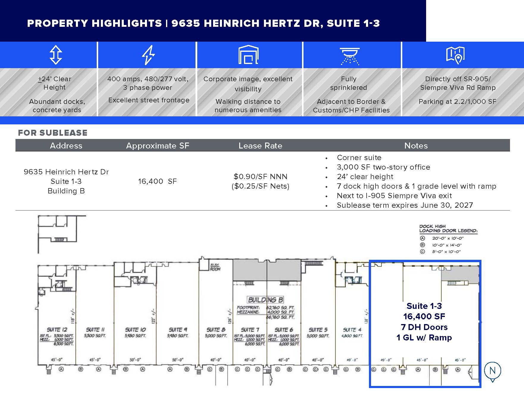 9654 Siempre Viva Rd, San Diego, CA for lease Interior Photo- Image 1 of 1