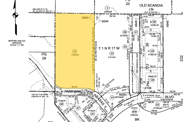 5022-5038 Parkway Calabasas, Calabasas, CA à louer - Plan cadastral - Image 3 de 11