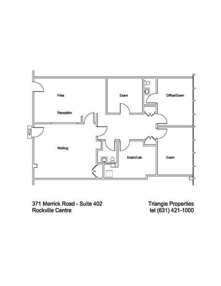 371 Merrick Rd, Rockville Centre, NY for lease - Floor Plan - Image 3 of 12