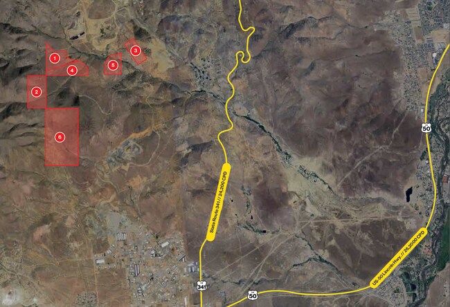 Plus de détails pour 0 Industrial Pkwy, Mound House, NV - Terrain à vendre