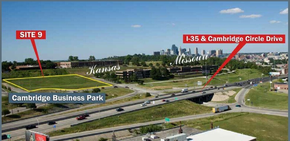 E Cambridge Cir, Kansas City, KS à louer - Aérien - Image 3 de 3