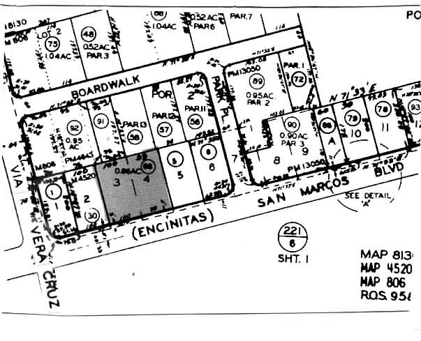 960 W San Marcos Blvd, San Marcos, CA à louer - Plan cadastral - Image 2 de 10