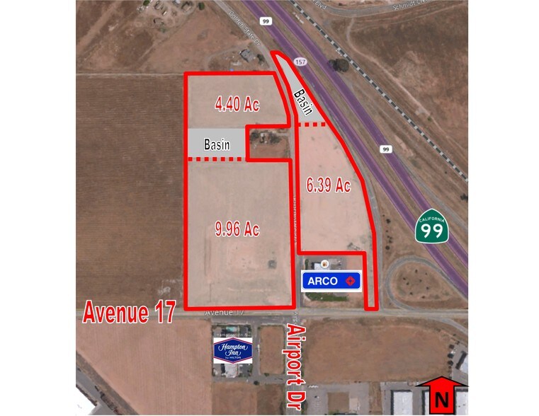 20+ ACRES CA-99 HIGHWAY COMMERCIAL LAND portefeuille de 3 propriétés à vendre sur LoopNet.ca - Autre - Image 2 de 6