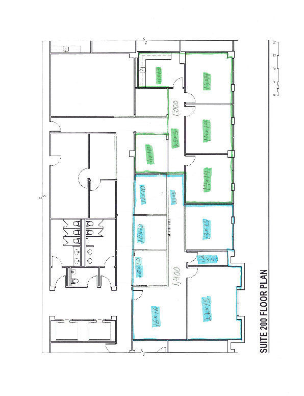 4600 Greenville Ave, Dallas, TX à louer Plan d’étage- Image 1 de 2