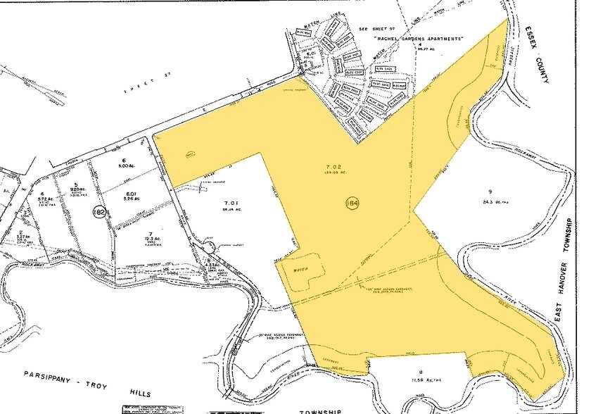 19 Chapin Rd, Pine Brook, NJ à louer - Plan cadastral - Image 2 de 8