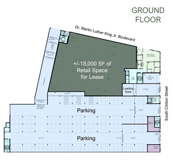461 Dr Martin Luther King Jr Blvd, East Orange, NJ for lease - Site Plan - Image 3 of 4