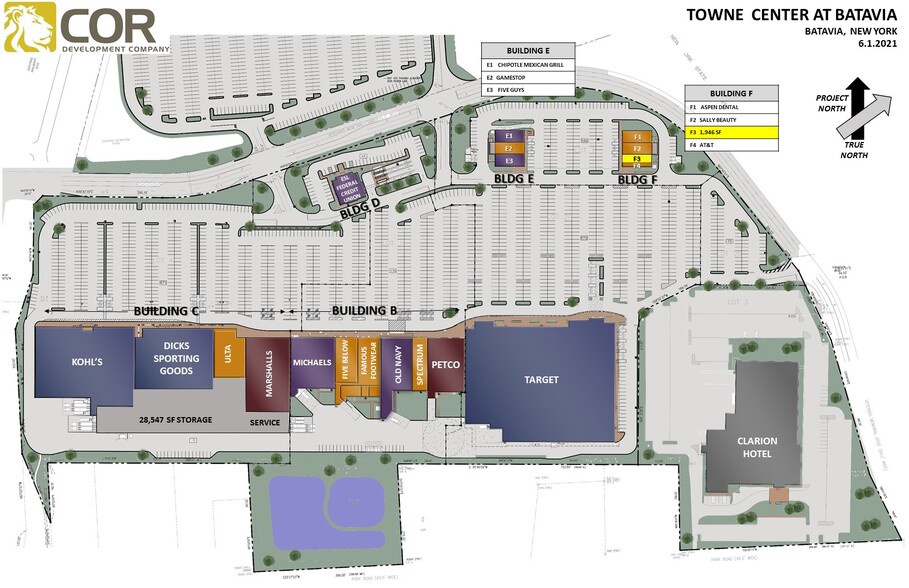 4180-4214 Veterans Memorial Dr, Batavia, NY à louer - Plan de site - Image 3 de 23